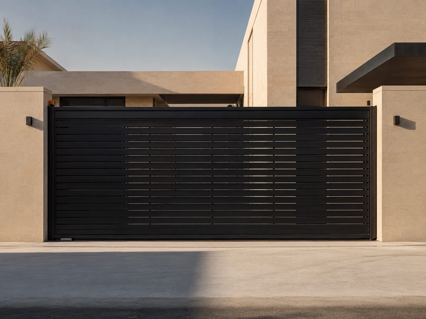Villa entrance gate · Riffa