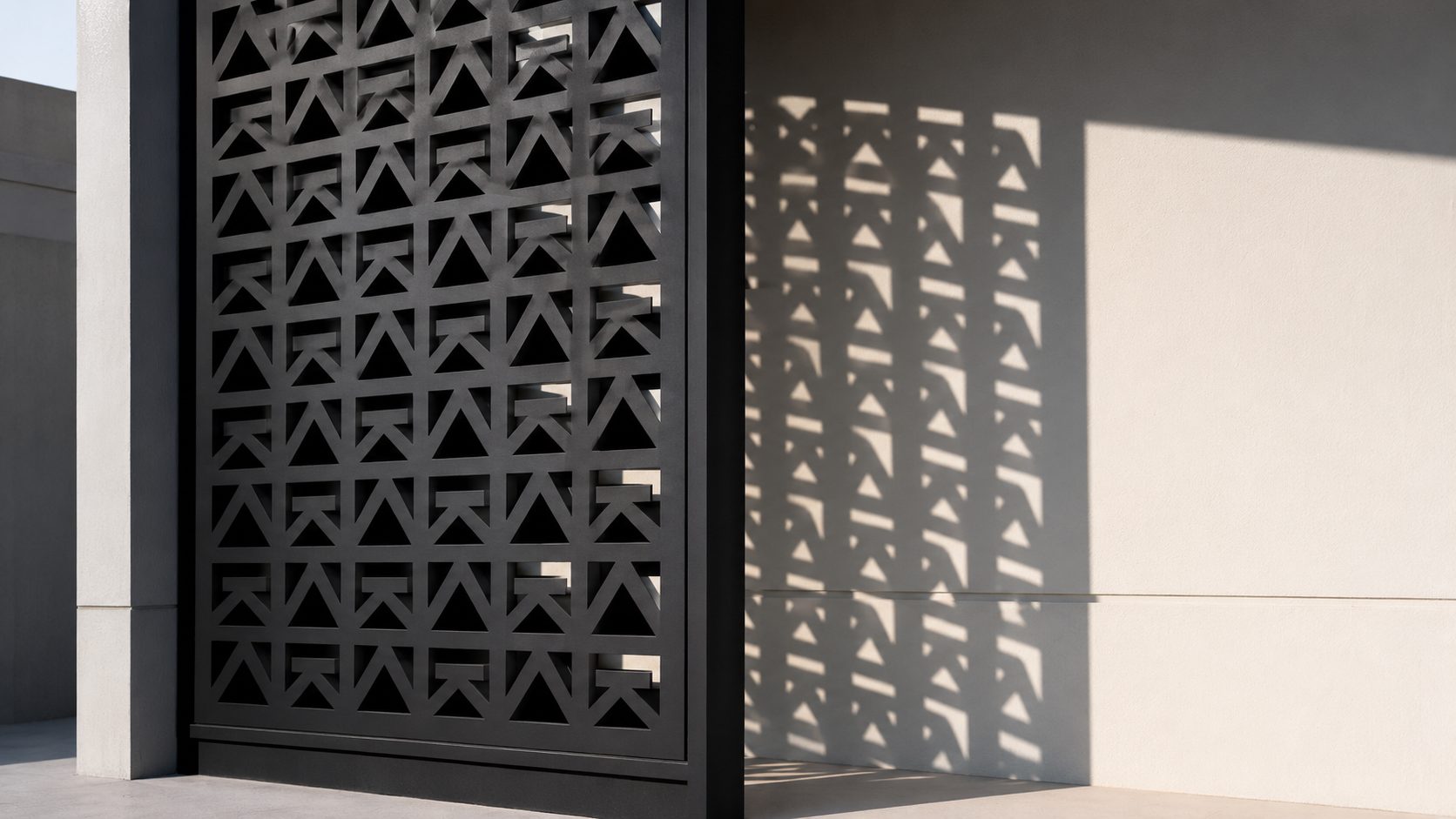 Laser-cut privacy screen